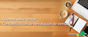 Contabilizacin de devolucin de ventas