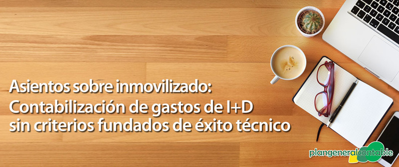 Contabilizaci�n de gastos de Investigaci�n y Desarrollo I. No �xito
